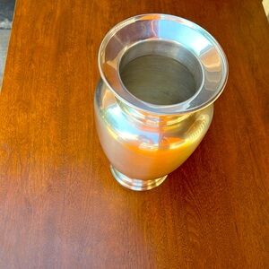 Restoration Hardware Silver Vase